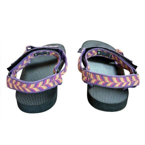 Teva Original Universal Sandals Kids Size 3 Retro Geo Print - Picture 4 of 10